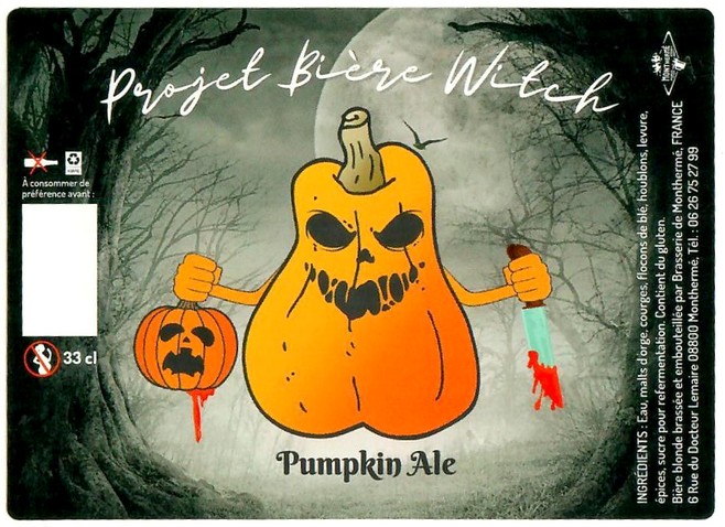 Etiquette BRASSERIE DE MONTHERME 06