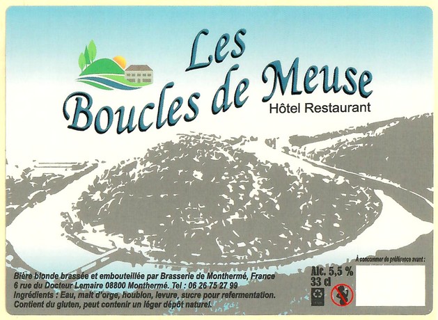 Etiquette BRASSERIE DE MONTHERME 16