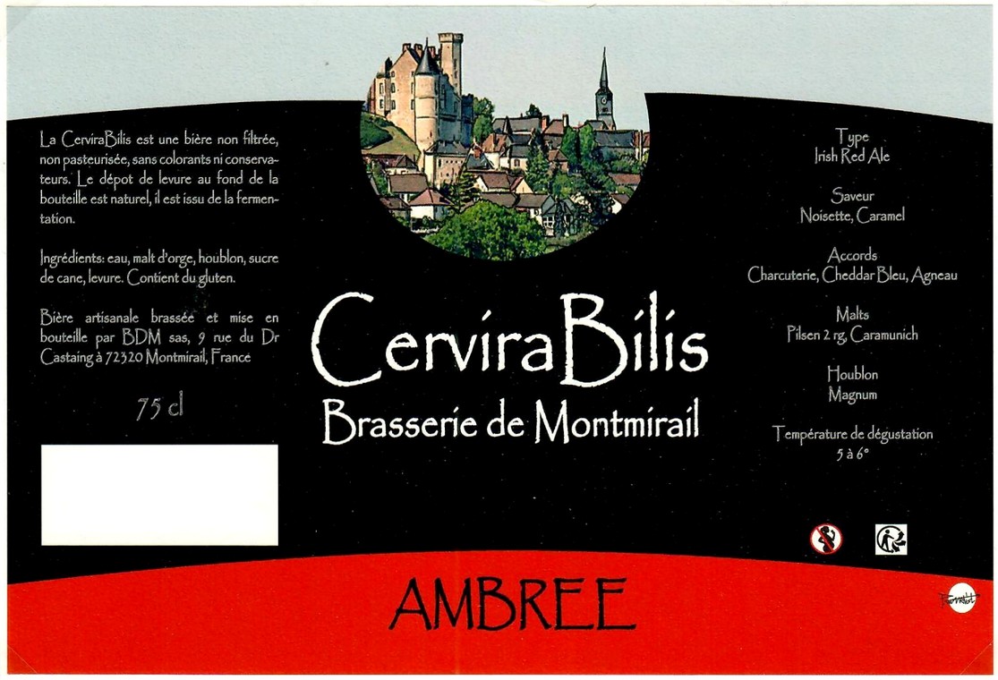 Etiquette BRASSERIE DE MONTMIRAIL 01