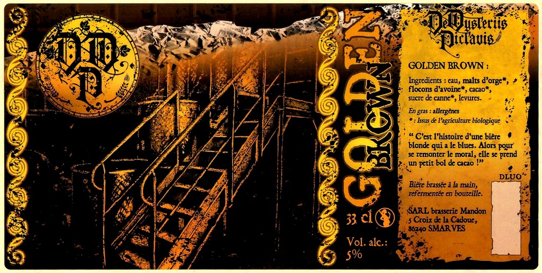 Etiquette BRASSERIE DE MYSTERIIS PICTAVIS 03