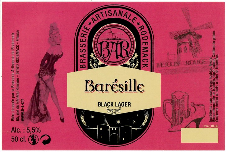 Etiquette BRASSERIE DE RODEMACK 29