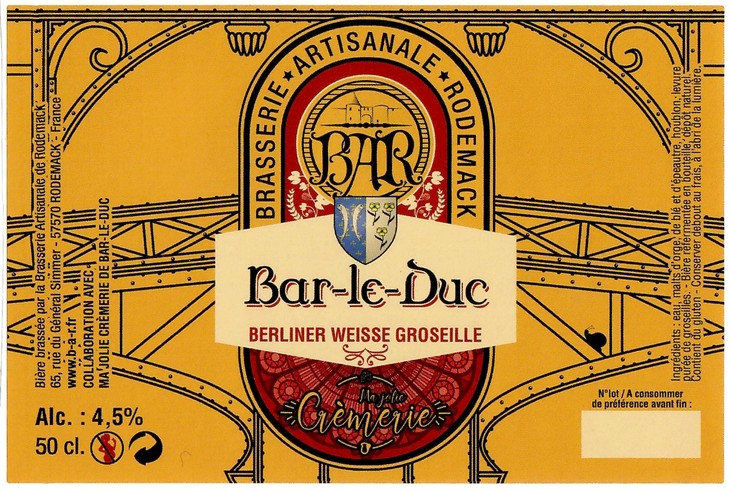 Etiquette BRASSERIE DE RODEMACK 36