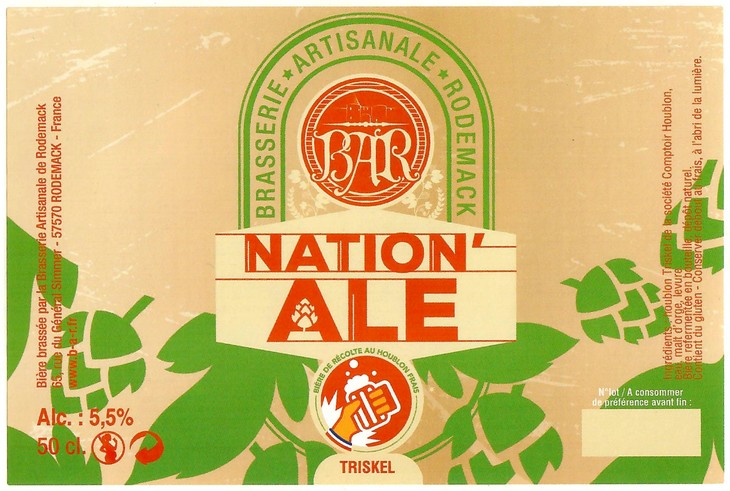 Etiquette BRASSERIE DE RODEMACK 47