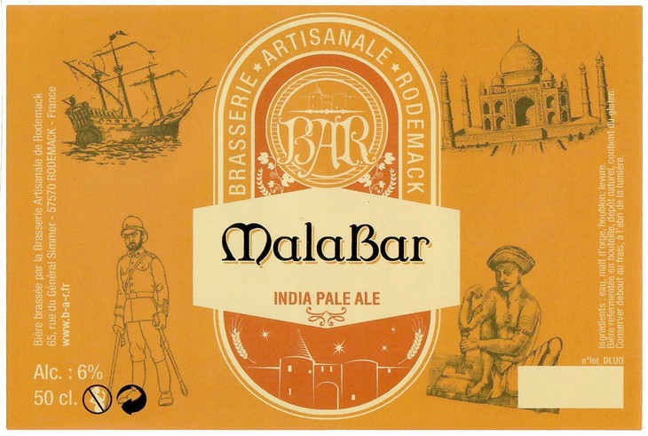 Etiquette BRASSERIE DE RODEMACK 61