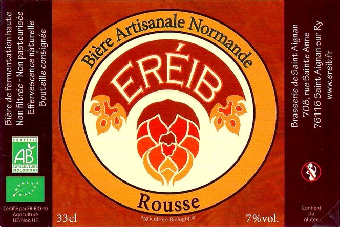 Etiquette BRASSERIE DE SAINT-AIGNAN 17