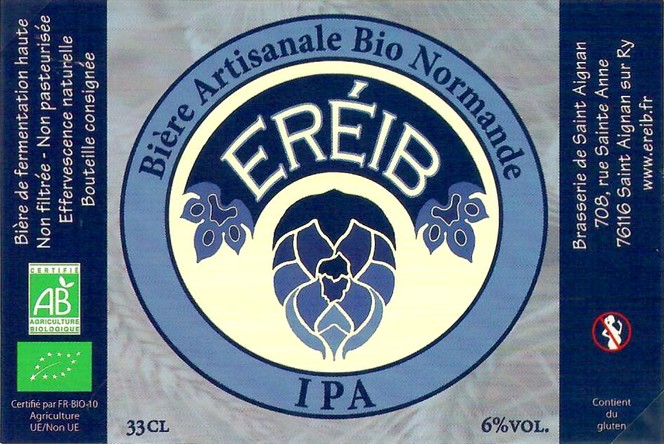 Etiquette BRASSERIE DE SAINT-AIGNAN 20