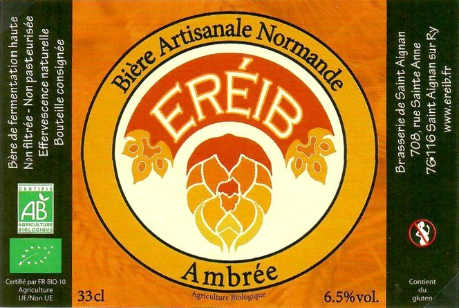 Etiquette BRASSERIE DE SAINT-AIGNAN 21