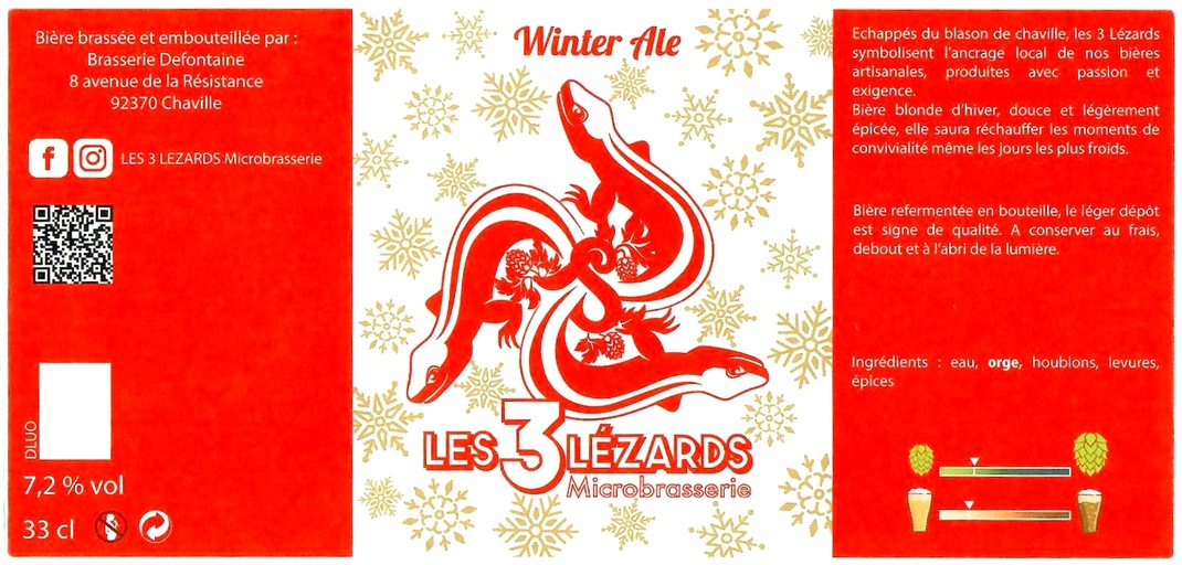 Etiquette BRASSERIE DEFONTAINE 06