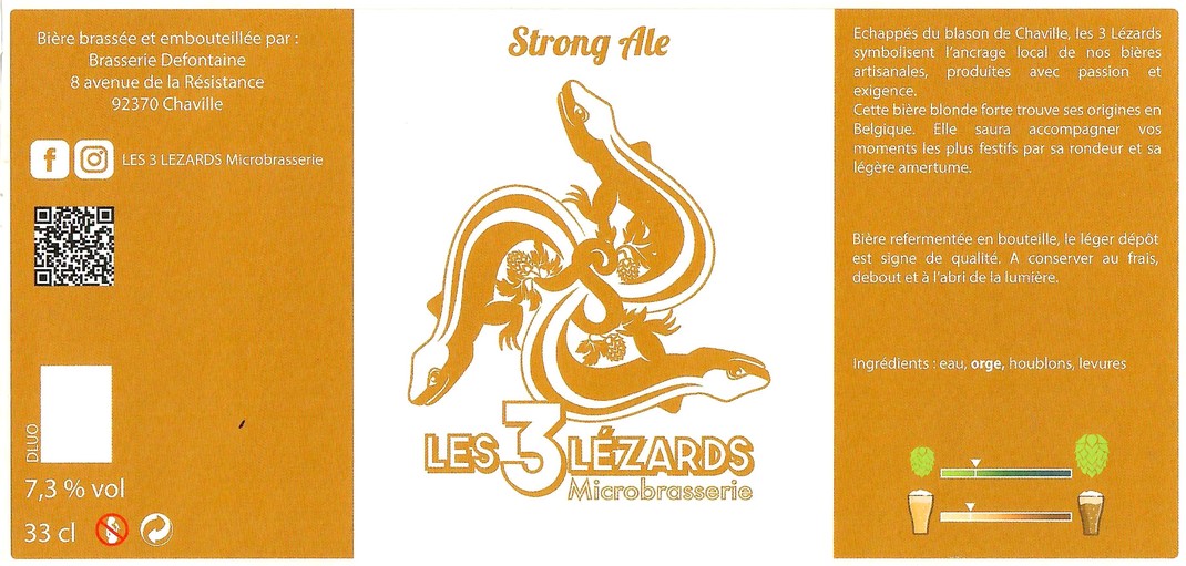 Etiquette BRASSERIE DEFONTAINE 09