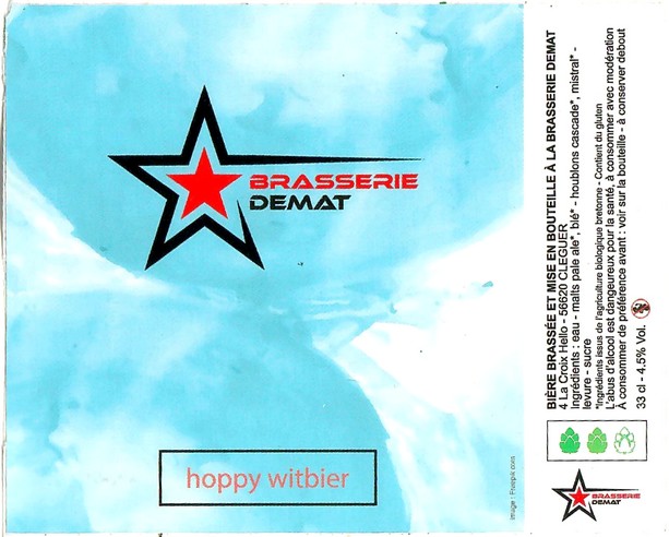 Etiquette BRASSERIE DEMAT 05