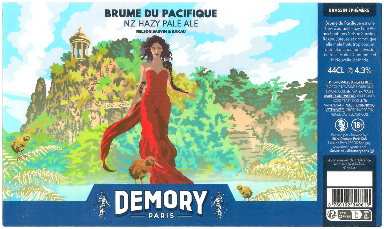 Etiquette BRASSERIE DEMORY 27