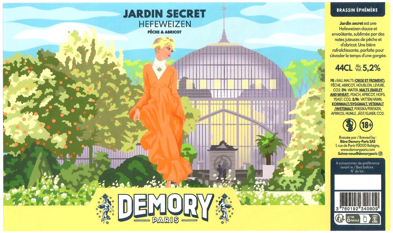 Etiquette BRASSERIE DEMORY 29