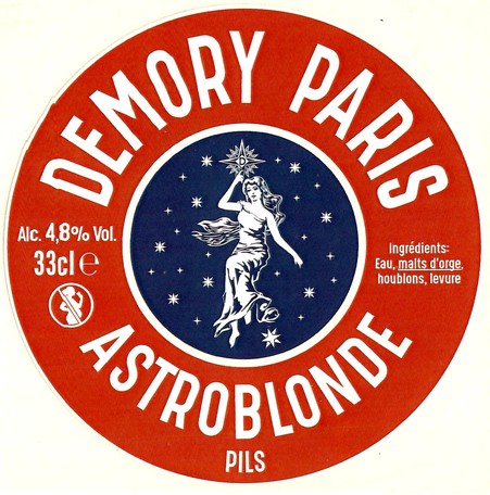 Etiquette BRASSERIE DEMORY 34