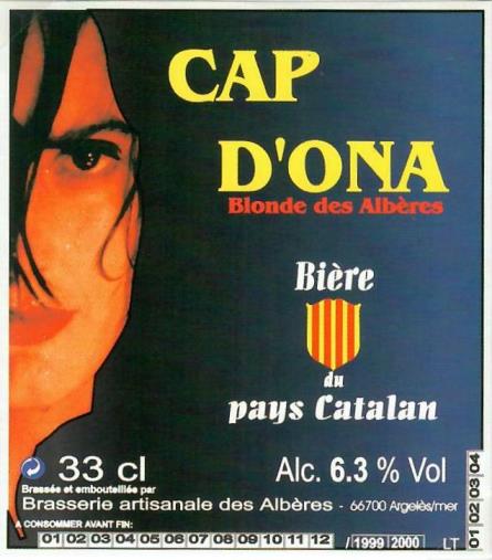 etiquette BRASSERIE DES ALBERES 03