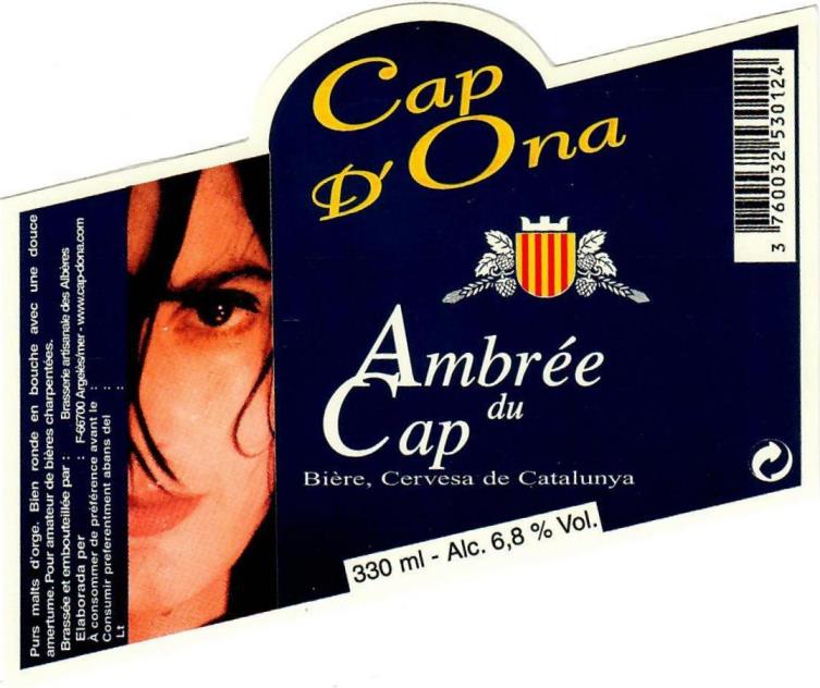 etiquette BRASSERIE DES ALBERES 20