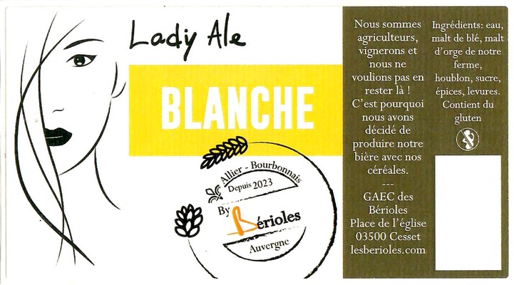 Etiquette BRASSERIE DES B�RIOLES 05