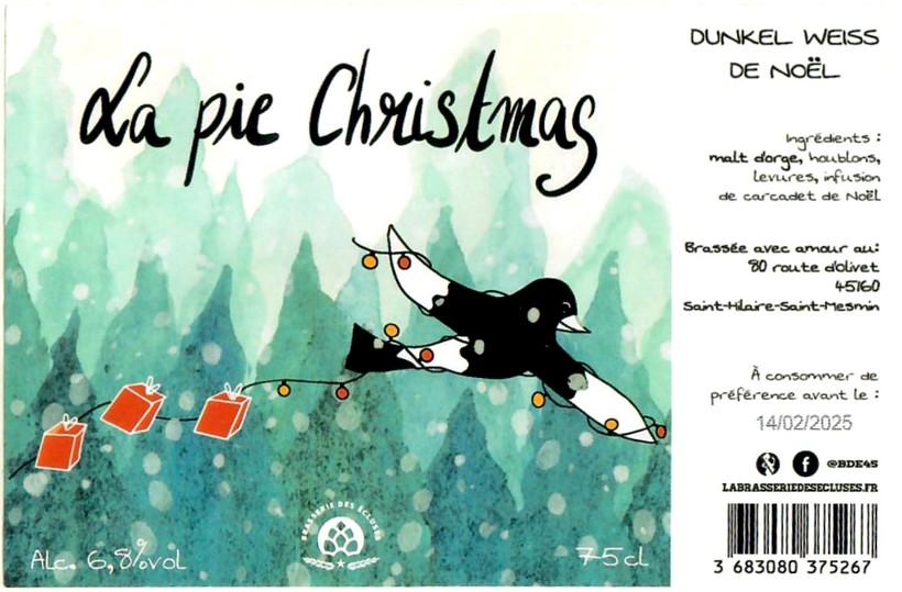 Etiquette BRASSERIE DES ECLUSES 28