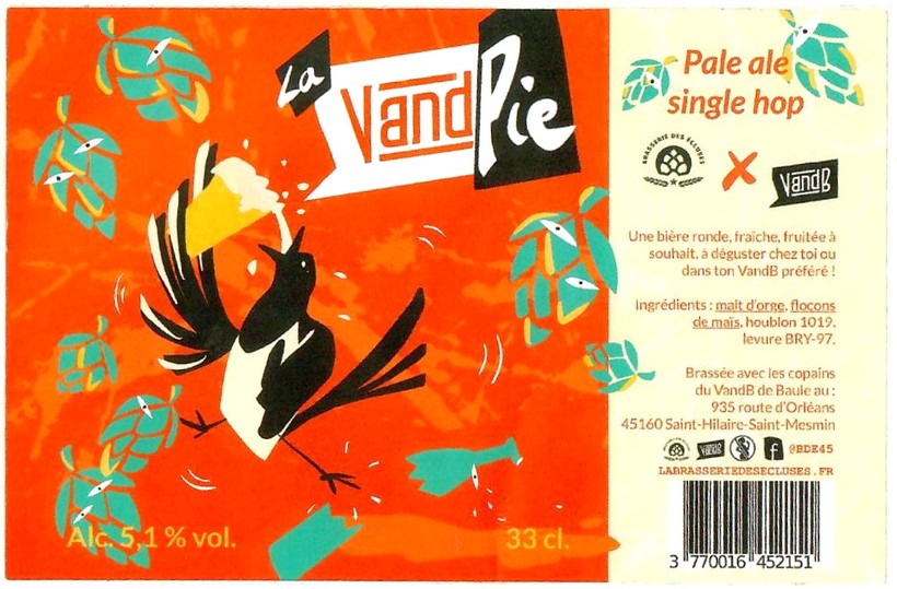 Etiquette BRASSERIE DES ECLUSES 47