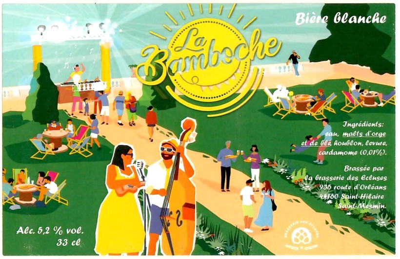 Etiquette BRASSERIE DES ECLUSES 48