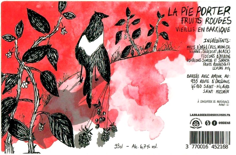 Etiquette BRASSERIE DES ECLUSES 50