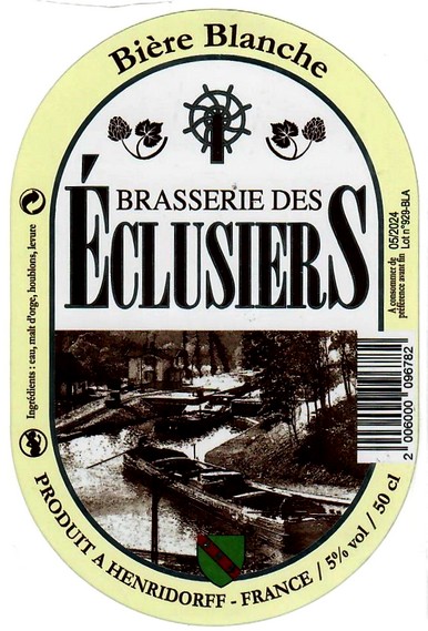 Etiquette BRASSERIE DES ECLUSIERS 11