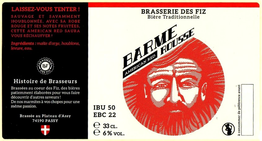 Etiquette BRASSERIE DES FIZ 03