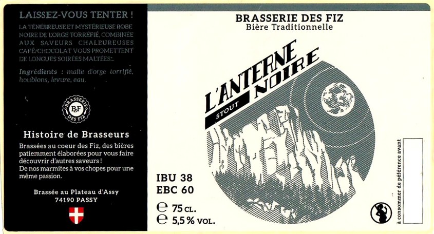 Etiquette BRASSERIE DES FIZ 04