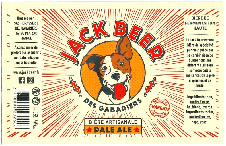 Etiquette BRASSERIE DES GABARIERS 17
