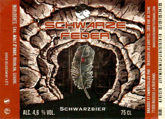 Etiquette BRASSERIE DES GROTTES 01