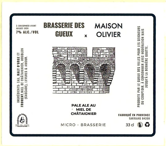 Etiquette BRASSERIE DES GUEUX 03