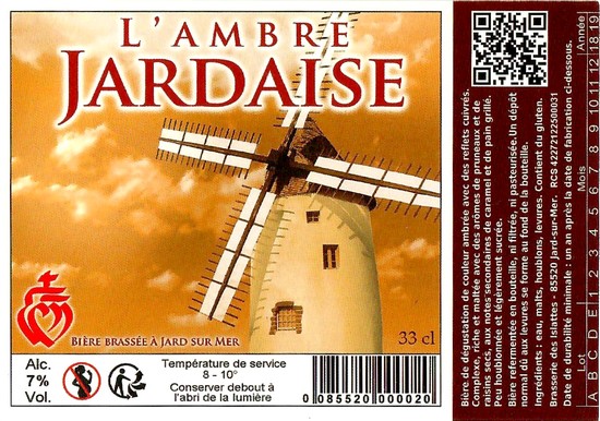 Etiquette BRASSERIE DES ISLATTES 12