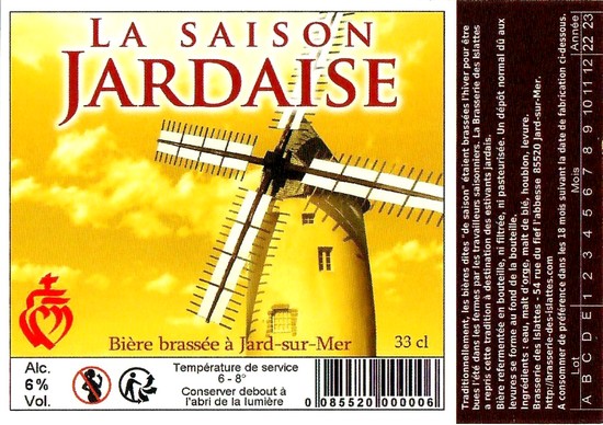 Etiquette BRASSERIE DES ISLATTES 26