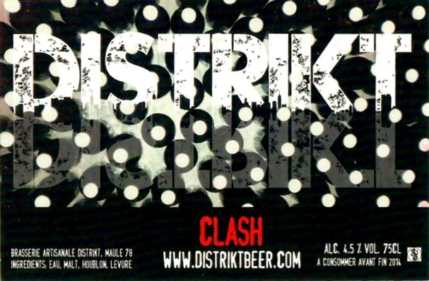 Etiquette BRASSERIE DISTRIKT 03