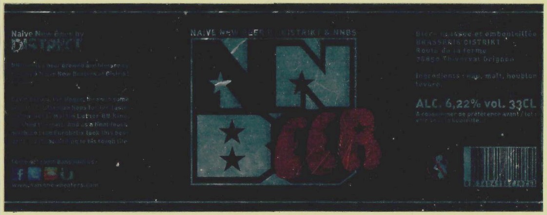 Etiquette BRASSERIE DISTRIKT 11