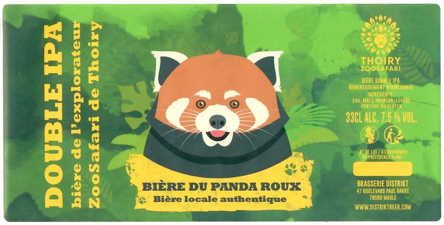 Etiquette BRASSERIE DISTRIKT 19