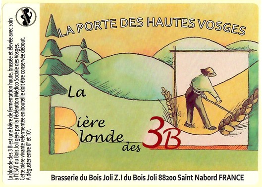 Etiquette BRASSERIE DU BOIS JOLI 01