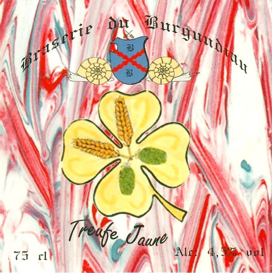 Etiquette BRASSERIE DU BURGUNDIAU 04