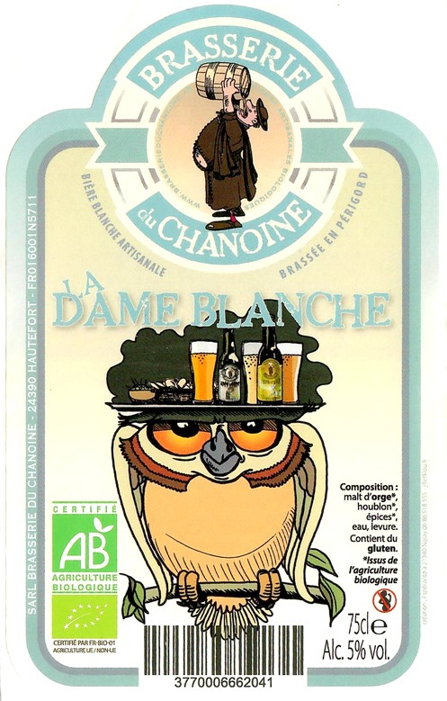 Etiquette BRASSERIE DU CHANOINE 52