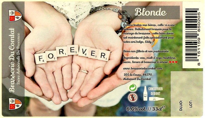 Etiquette BRASSERIE DU COMTAT 05