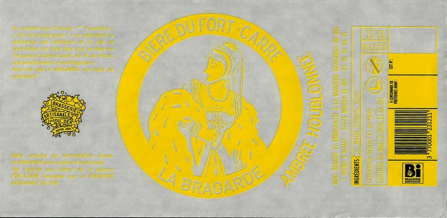 Etiquette BRASSERIE DU DER 80