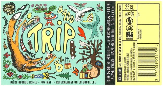 Etiquette BRASSERIE DU DER 85