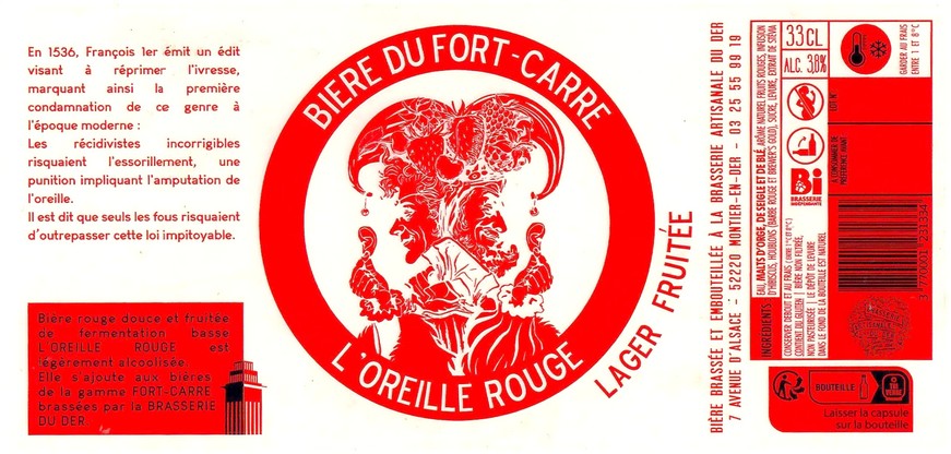 Etiquette BRASSERIE DU DER 90