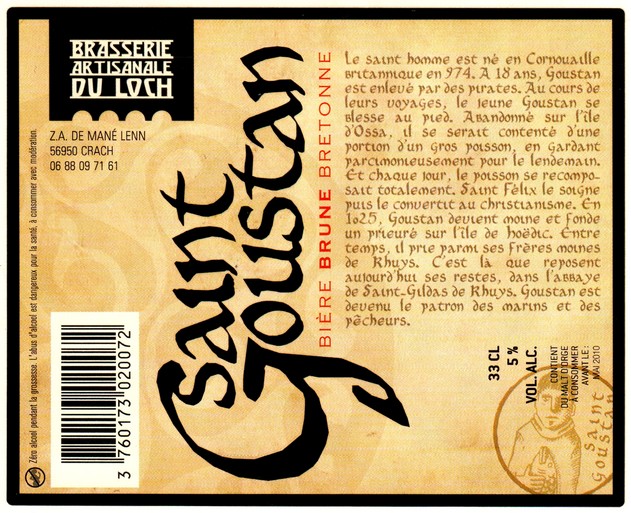 etiquette BRASSERIE DU LOCH 11