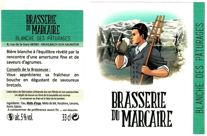 etiquette BRASSERIE DU MARCAIRE 05