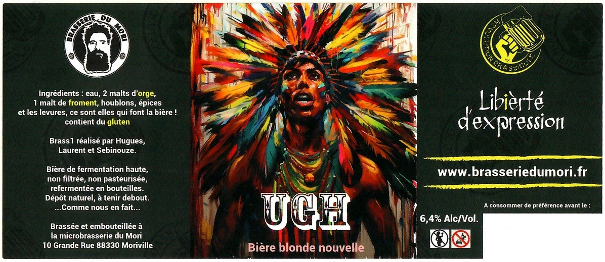 Etiquette BRASSERIE DU MORI 01