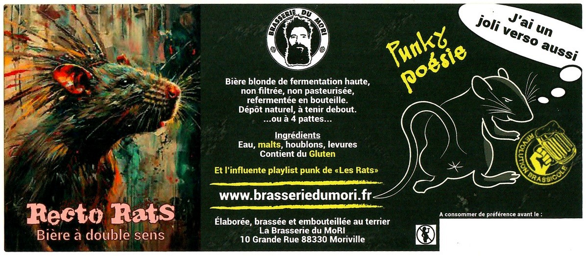 Etiquette BRASSERIE DU MORI 03