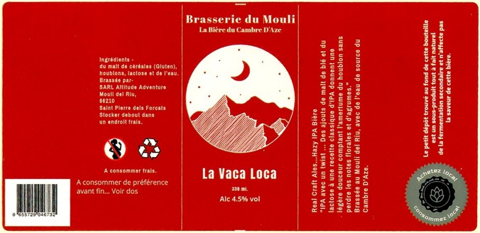 Etiquette BRASSERIE DU MOULI 04