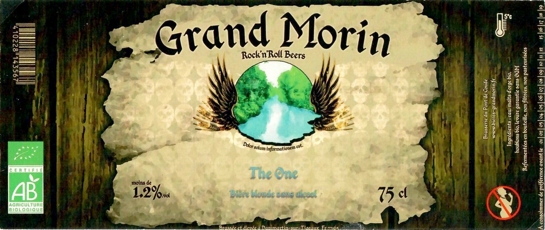 Etiquette BRASSERIE DU PONT DE COUDE 35