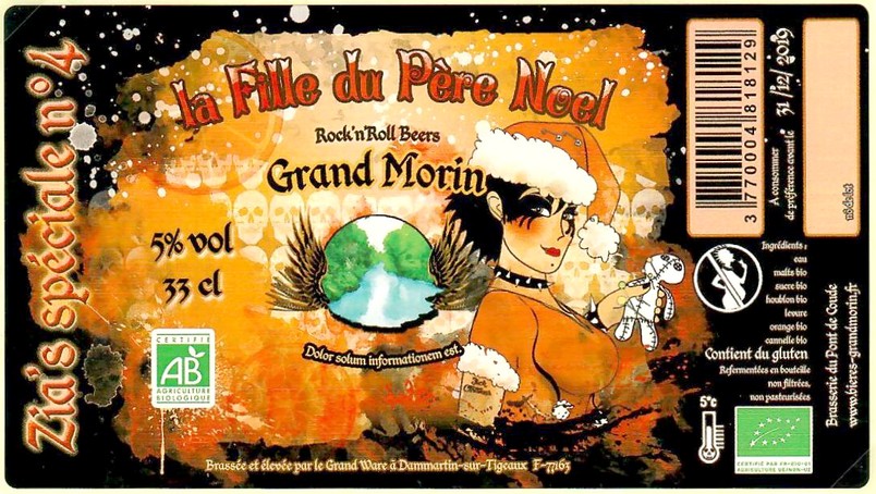 Etiquette BRASSERIE DU PONT DE COUDE 43