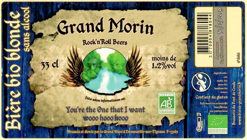 Etiquette BRASSERIE DU PONT DE COUDE 63